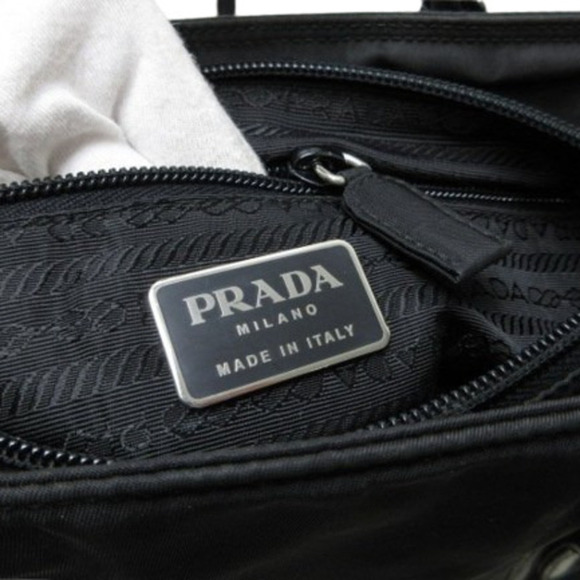PRADA Black Leather Shoulder Bag - Picture 8 of 8